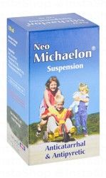 Neo Michaelon Anticatarrhal &amp; Antipyretic Suspension