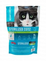 Arion Original Sterilized 33/12 Dry Cat Food with Chicken for All Breeds (1+ Years) - gluten free