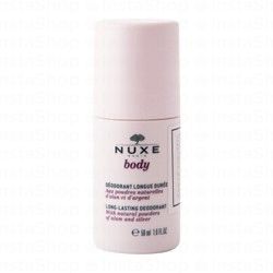 Nuxe Paris Body Long Lasting Roll-On Deodorant with Alum &amp; Silver - alcohol free, paraben free