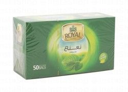 Royal Herbs Peppermint Natural Tea (50 Teabags)