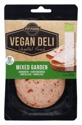 Fit Food Vegan Deli Organic Cold Cuts Mixed Garden Flavor - meat free