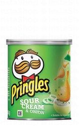 Pringles Sour Cream &amp; Onion Chips - vegetarian