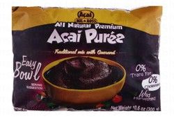Acai Organic Frozen Puree with Guarana - trans fat free, cholesterol free