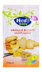 Hero  Baby Vanilla Biscuits (6+ Months)