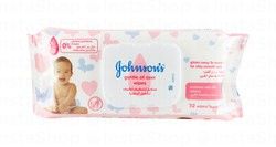 Johnson's Gentle All Over Baby Wipes Enriched with Silk Extract - alcohol free, parabens free, dyes free