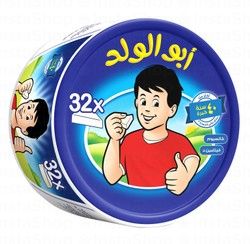 Abu Al Walad Spreadable Cheese Triangles (32 Portions)