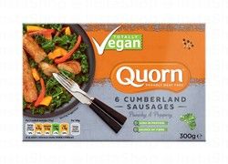 Quorn Cumberland Sausages (6 Pieces) - meat free, vegan, high in protein