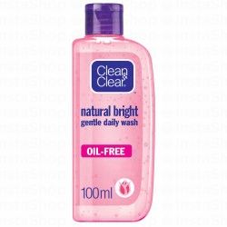 Clean &amp; Clear Natural Bright Gentle Daily Wash