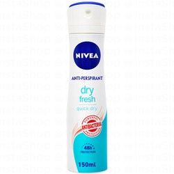 Nivea Dry Fresh Antibacterial Antiperspirant Deodorant Spray for Men