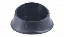 Stefanplast Large Dark Gray Plastic 1L Pet Bowl