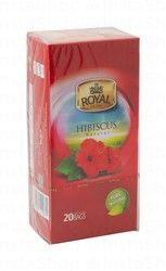 Royal Herbs Natural Hibiscus Tea Bags (20 Tea Bags)