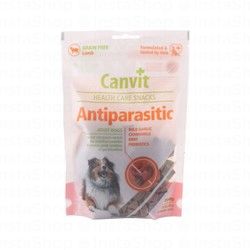 Canvit Antiparasitic Health Care Snacks with Lamb, Garlic, Chamomile, Mint &amp; Prebiotics for Adult Dogs - grain free