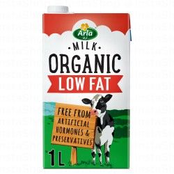 Arla Organic Low Fat Milk - artificial hormones free, preservatives free