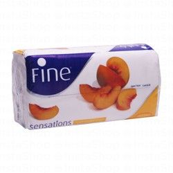 Fine Sensation Facial Tissue Pack Peach Scented 2ply