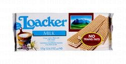 Loacker Crispy Wafer with Milk Cream Filling - trans fat free