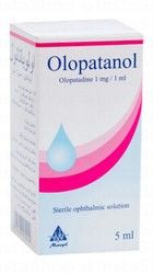 Oloptanol 1mg/1ml Olopatadine Sterile Ophthalmic Solution